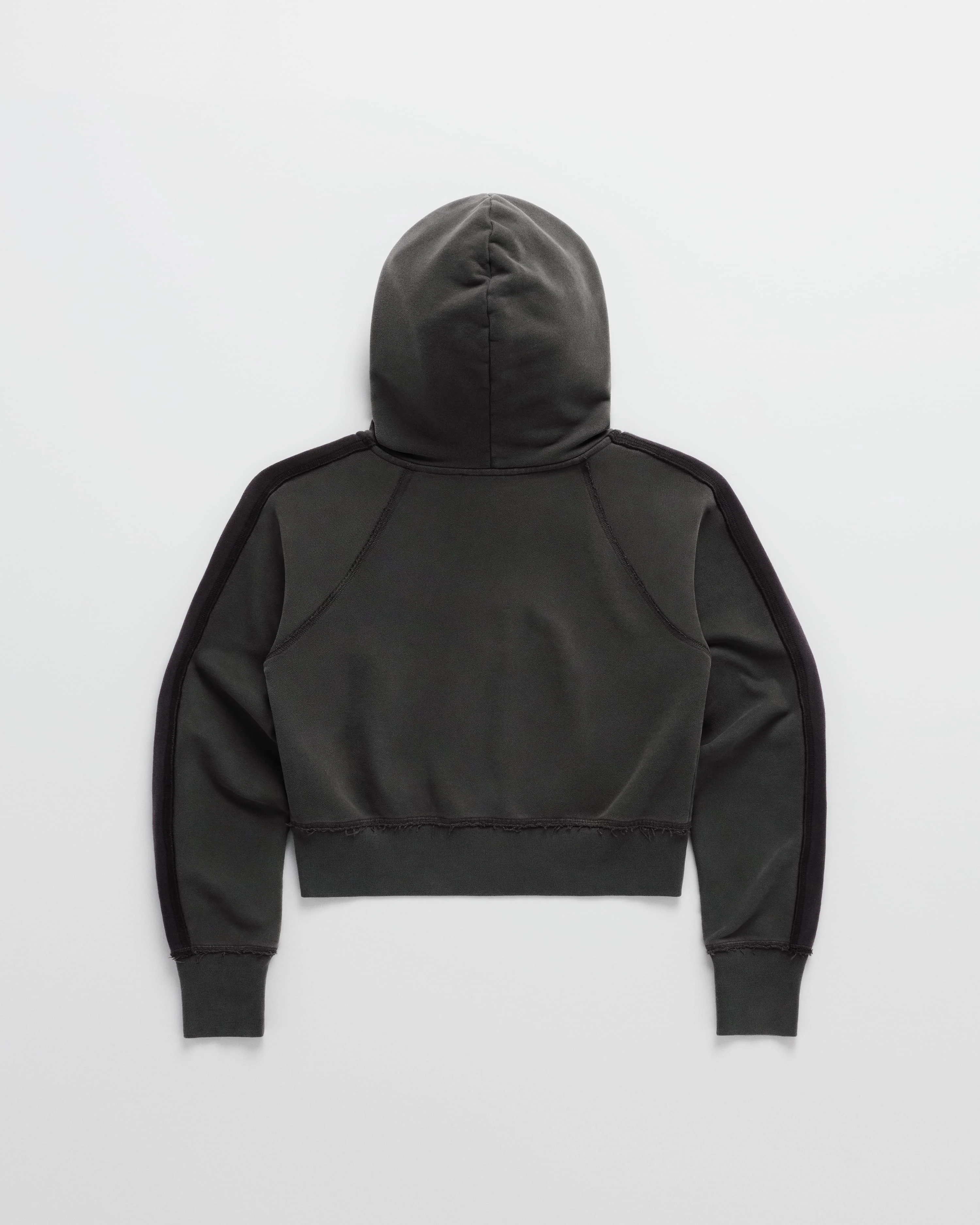 Lounge Cropped French Terry Zip Up - Image 4